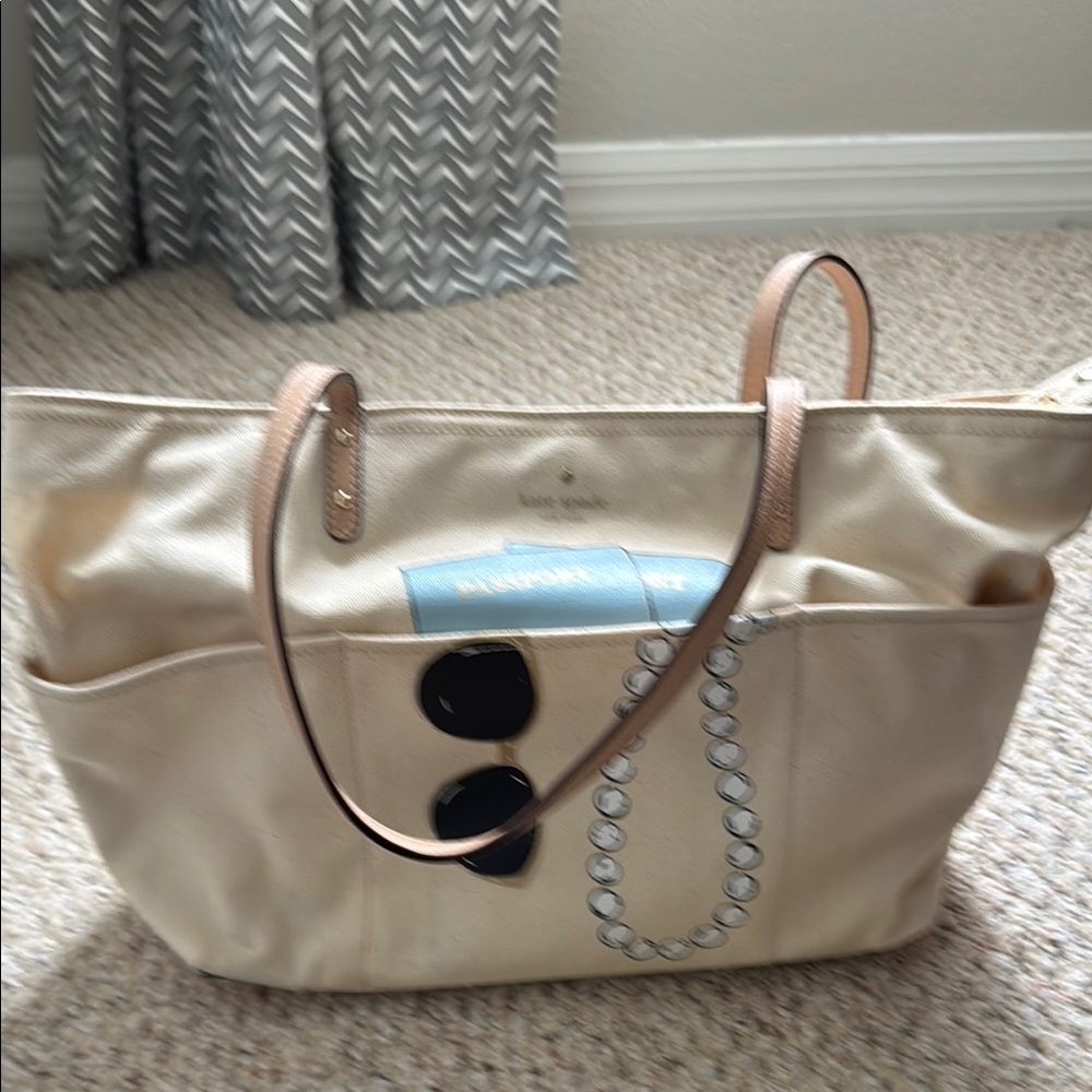 Kate Spade Cream Tote Bag